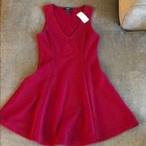 NWT Red Forever 21 Skater Dress